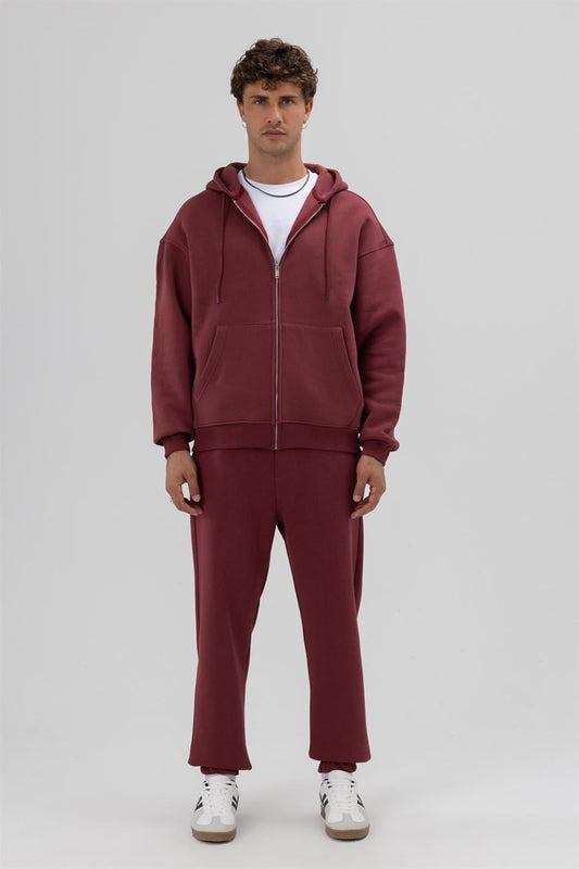 Basic Sweatpants with Elastic Cuffs