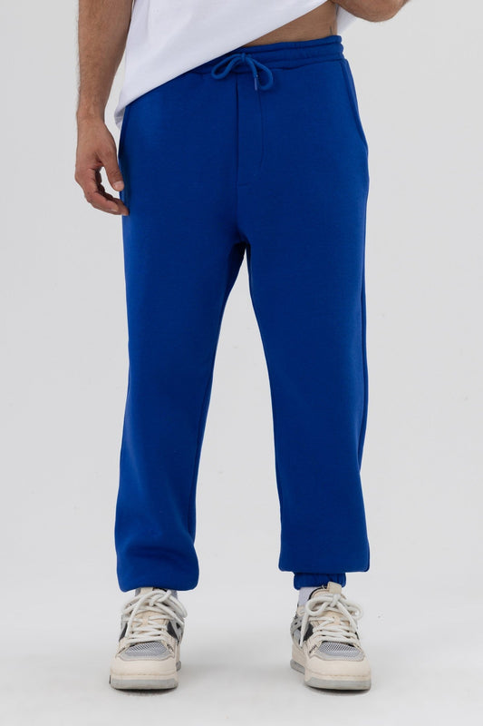 Basic Sweatpants with Elastic Cuffs