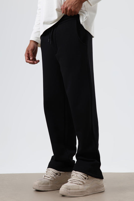 Black Baggy Sweatpants (Machine Washable)