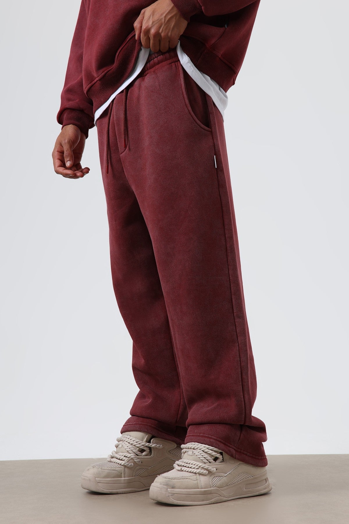Pre-Washed Baggy Sweatpants