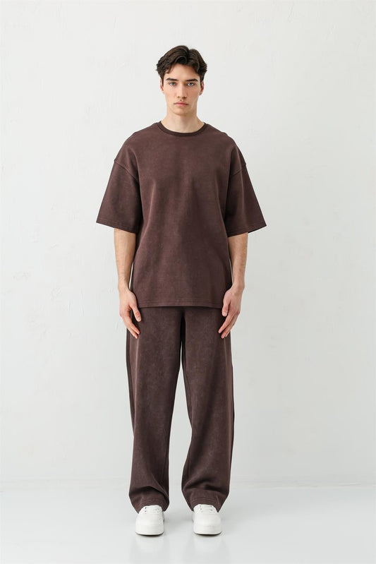 Baggy-Fit Pre-Washed Sweatpants