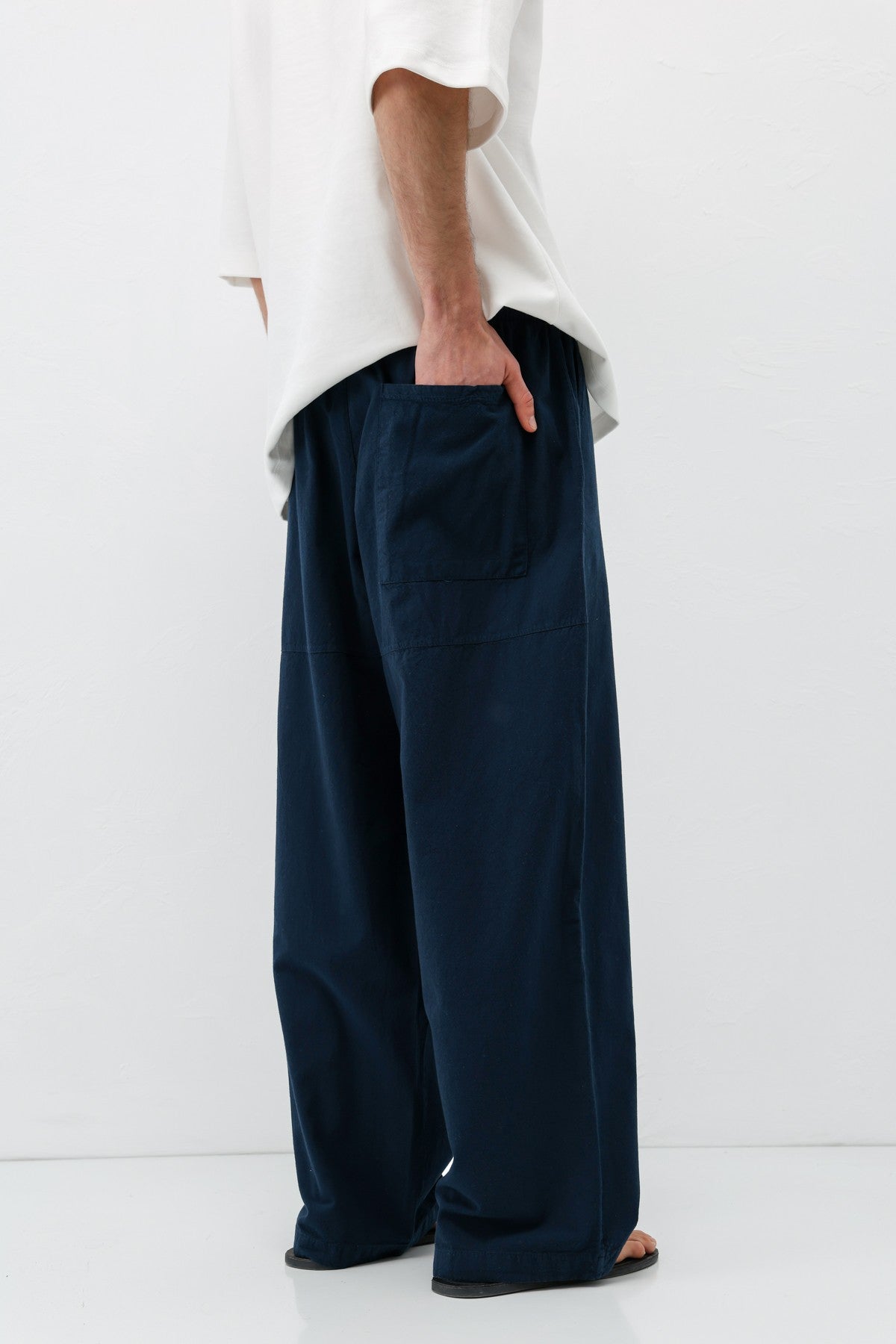 Super Baggy-Fit Linen Pants