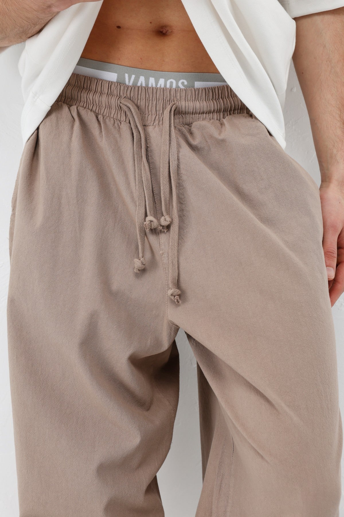 Super Baggy-Fit Linen Pants
