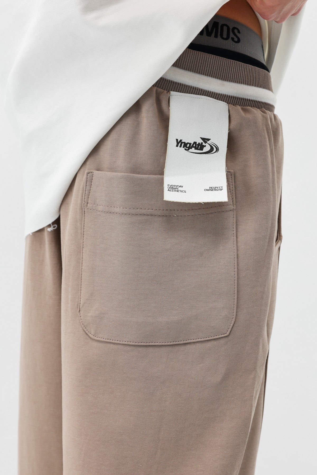 Drawstring Baggy-Fit Sweatpants