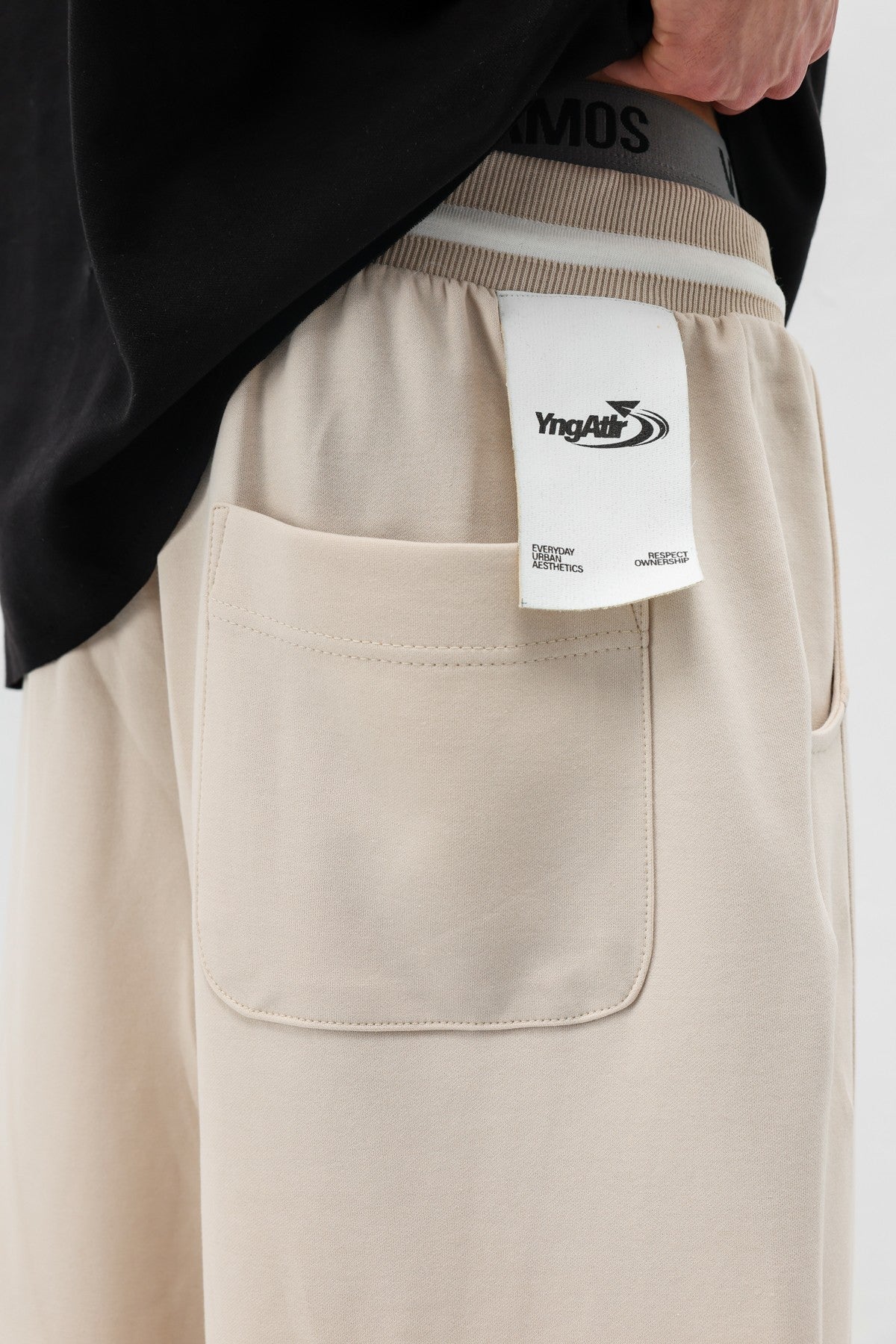 Drawstring Baggy-Fit Sweatpants