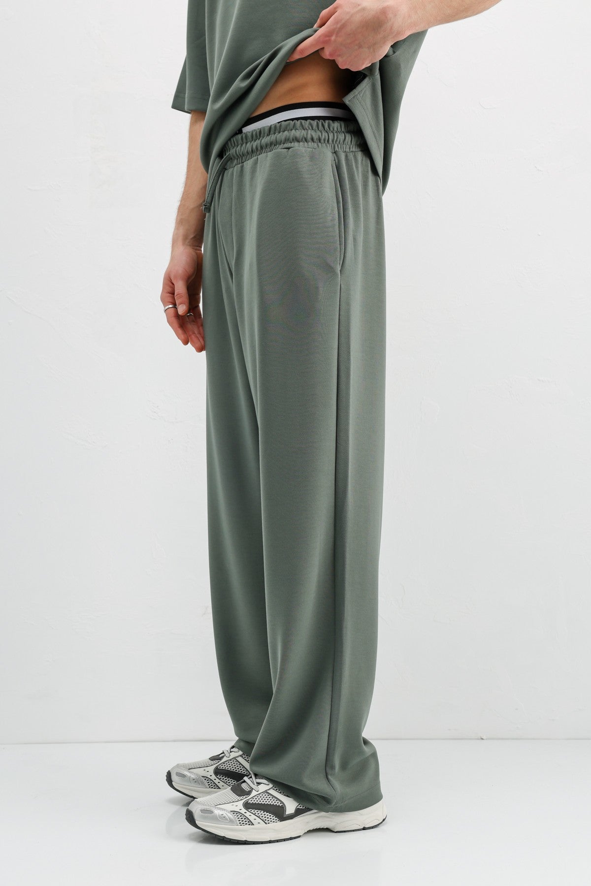 Baggy Sweatpants with Modal Blend