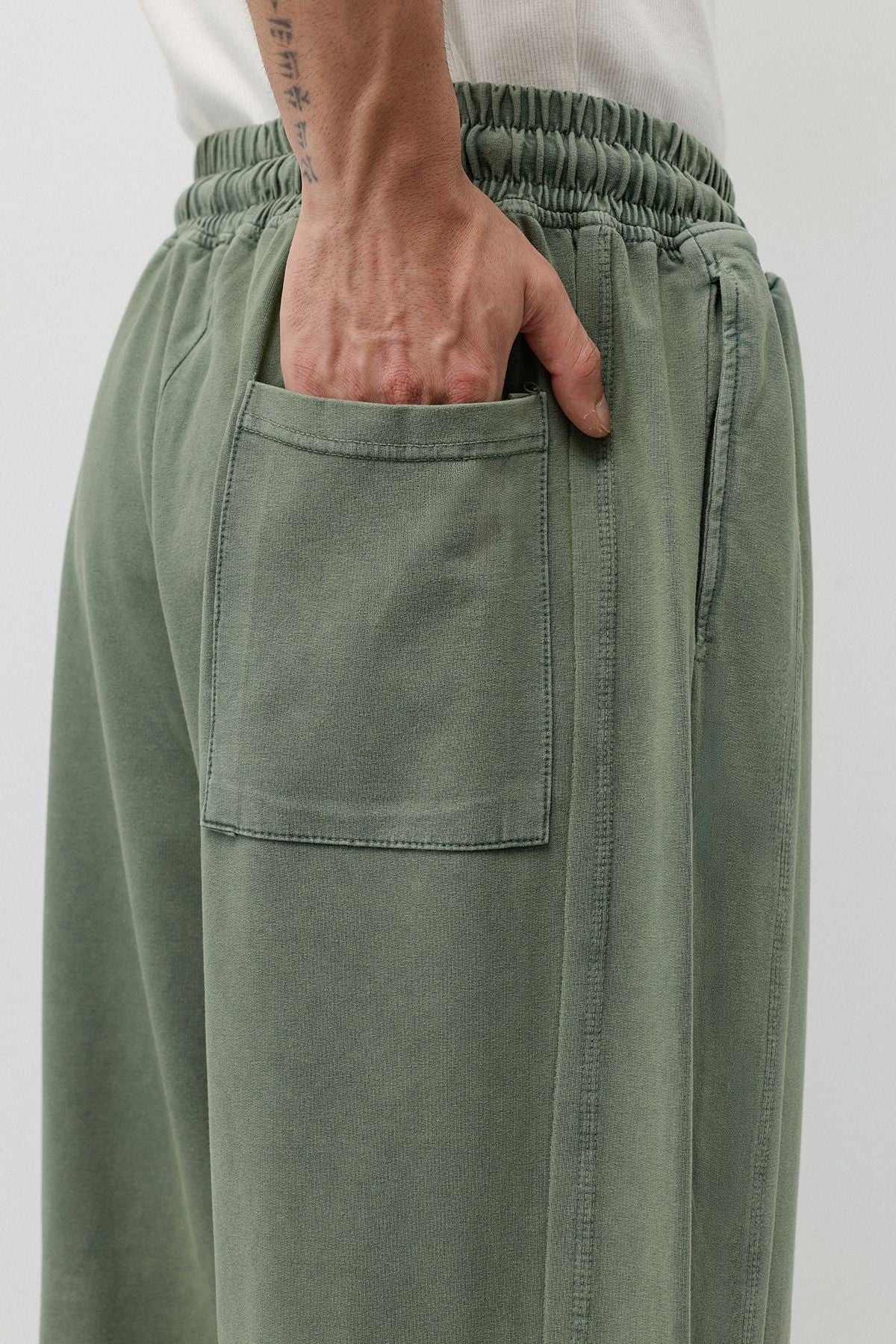 Pre-Washed Baggy Sweatpants