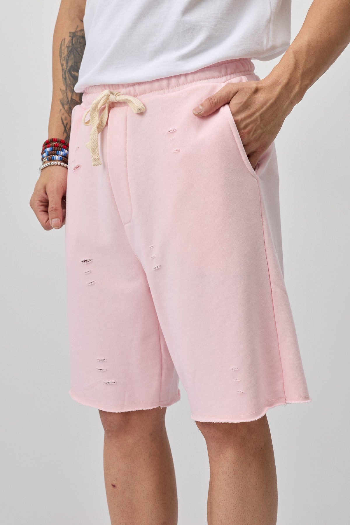 Loose-Fit Shorts with Drawstring