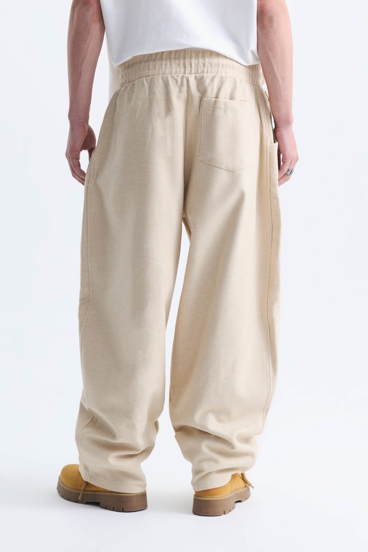 Balloon Fit Sweatpants with Pockets