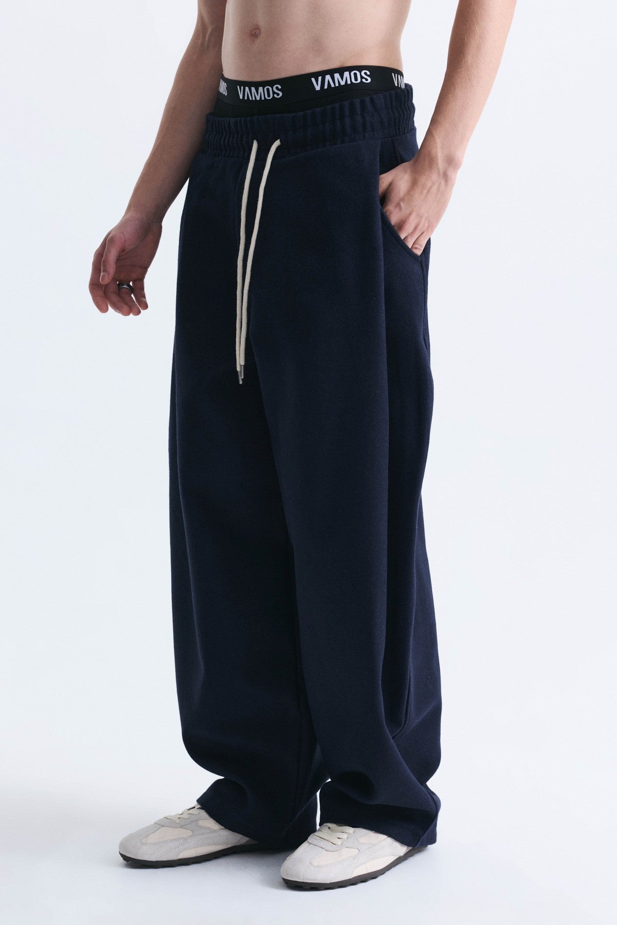 Balloon Fit Sweatpants with Pockets