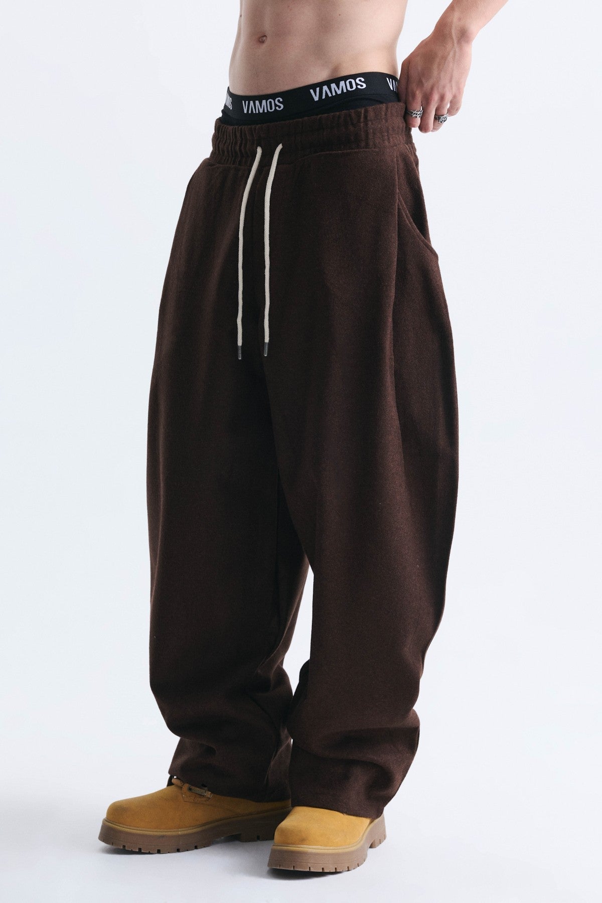 Balloon Fit Sweatpants with Pockets