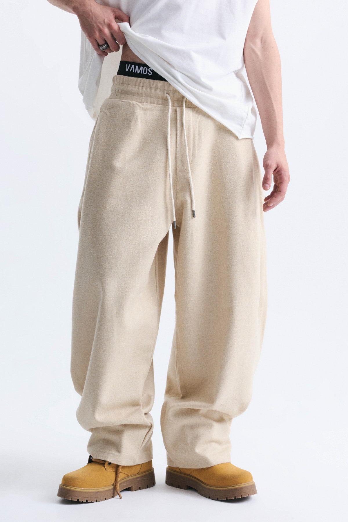 Balloon Fit Sweatpants with Pockets