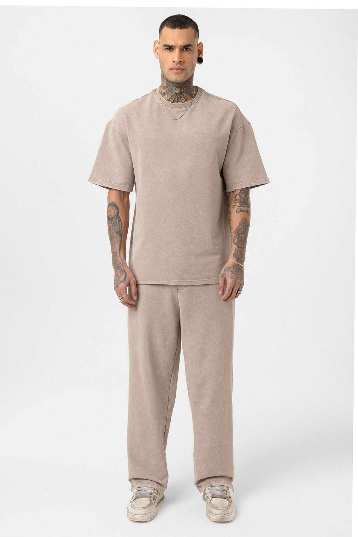 Machine-Washable Oversized Sweatsuit