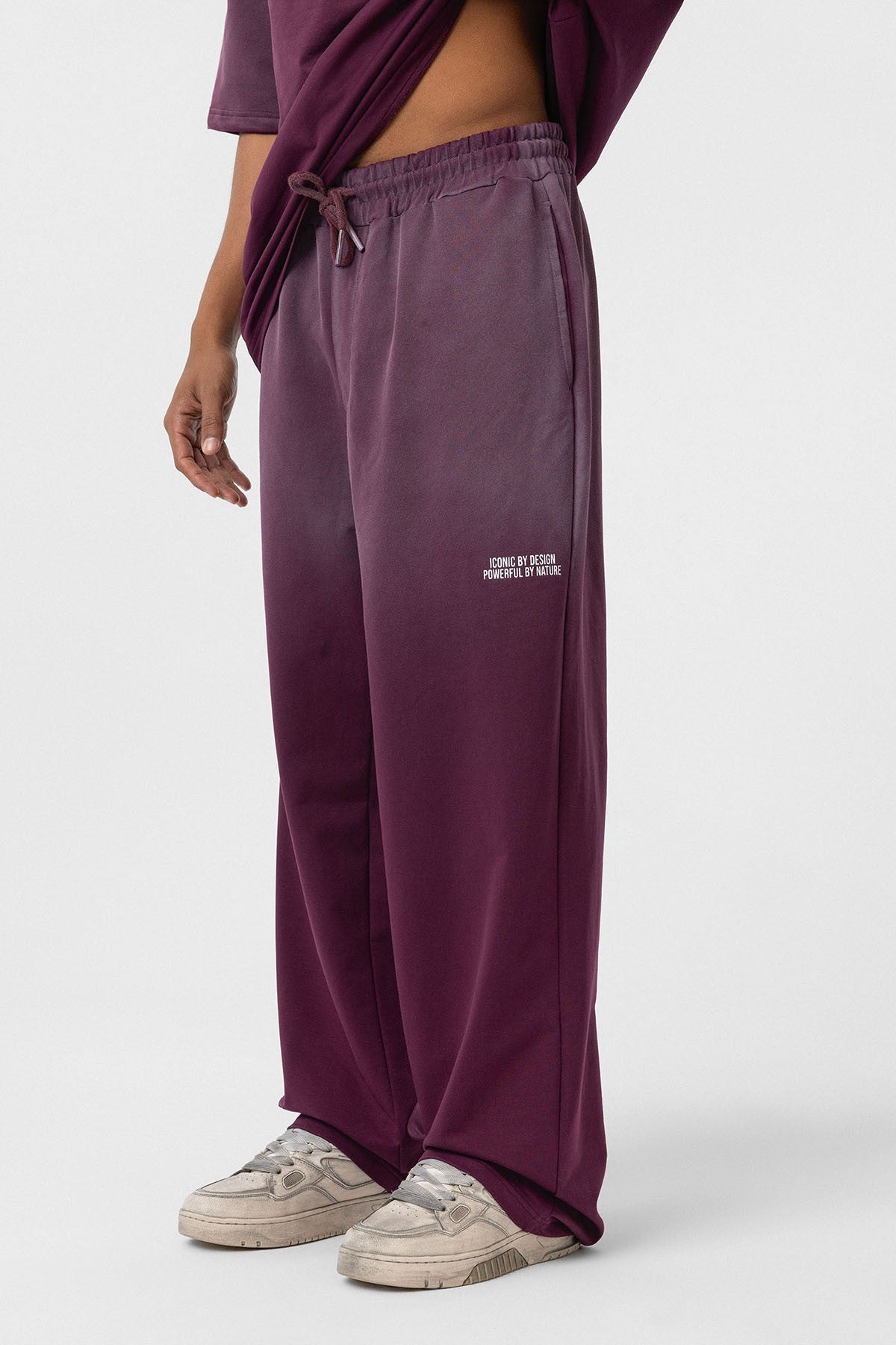 Oversized Printed Sweatsuit Set (Machine Washable)
