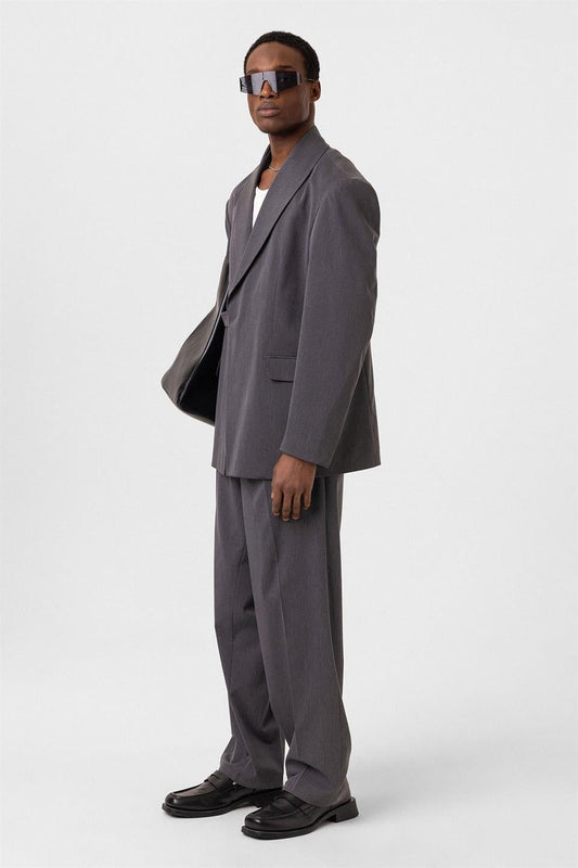 Oversized Belted Suit