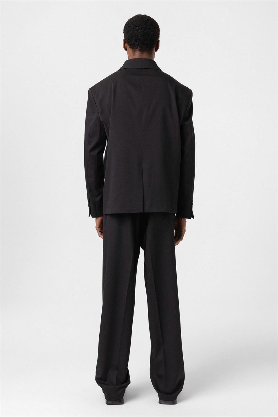 Single-Button Oversized Suit