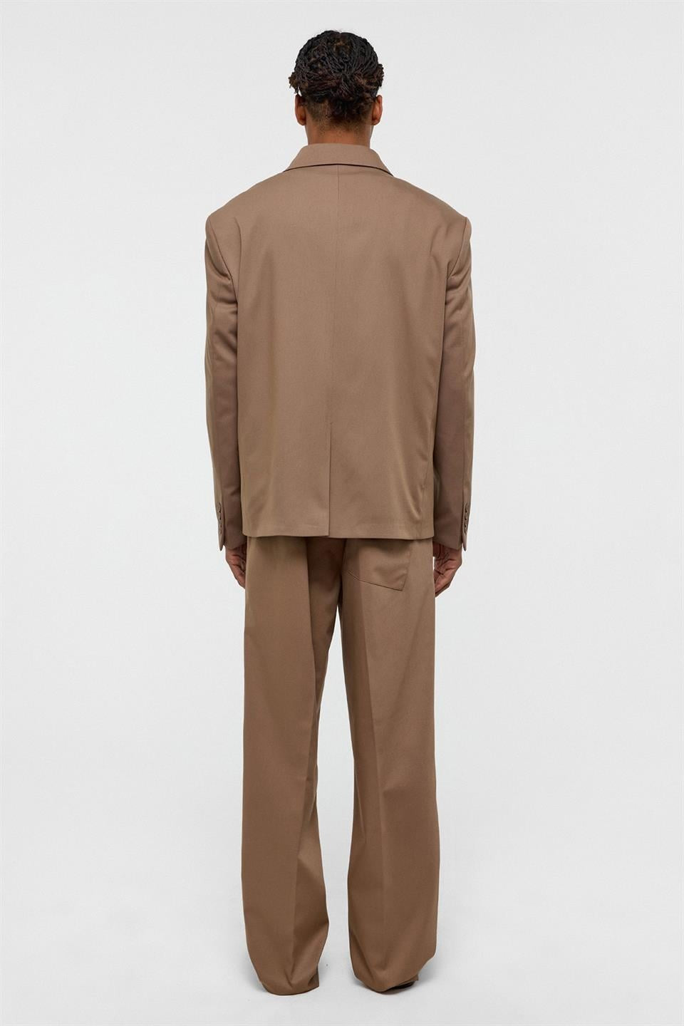 Single-Button Oversized Suit