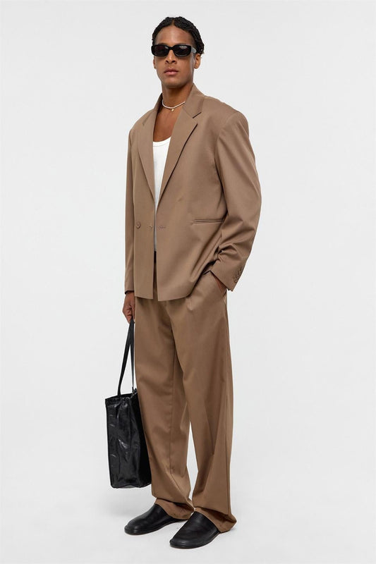 Single-Button Oversized Suit
