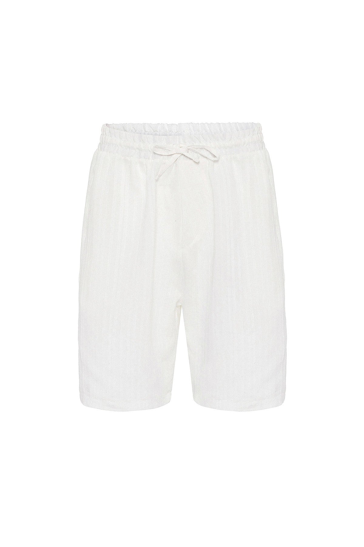 Oversized Modal Fabric Shorts and Shirt Set