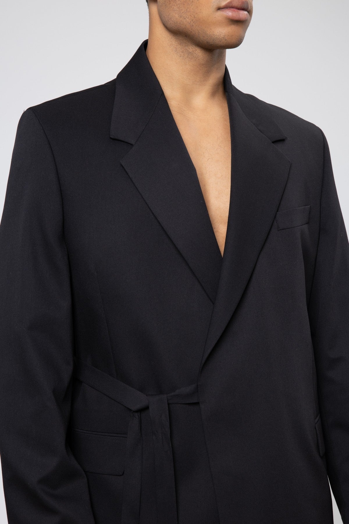 Oversized Belted Suit