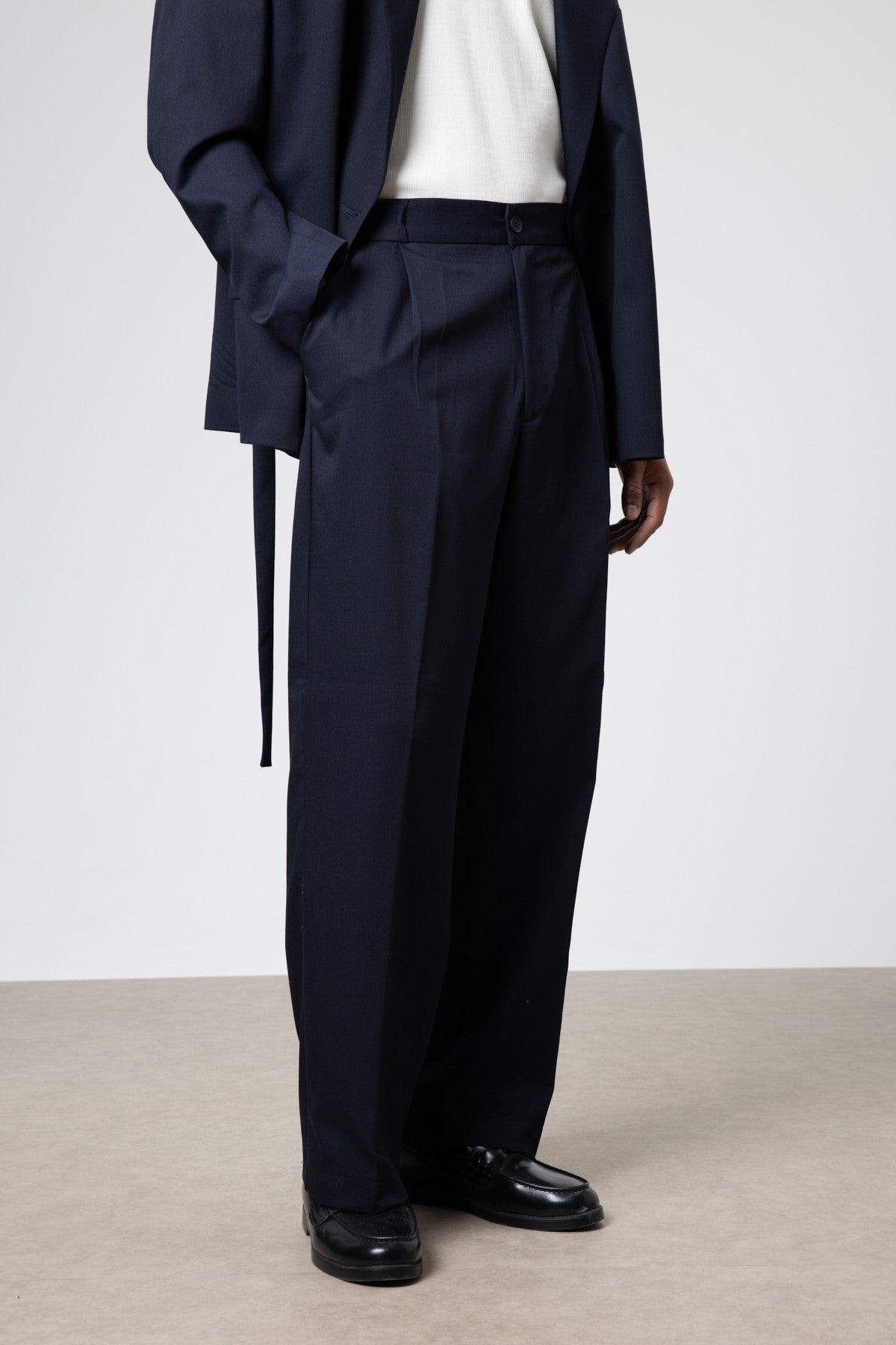 Oversized Belted Suit