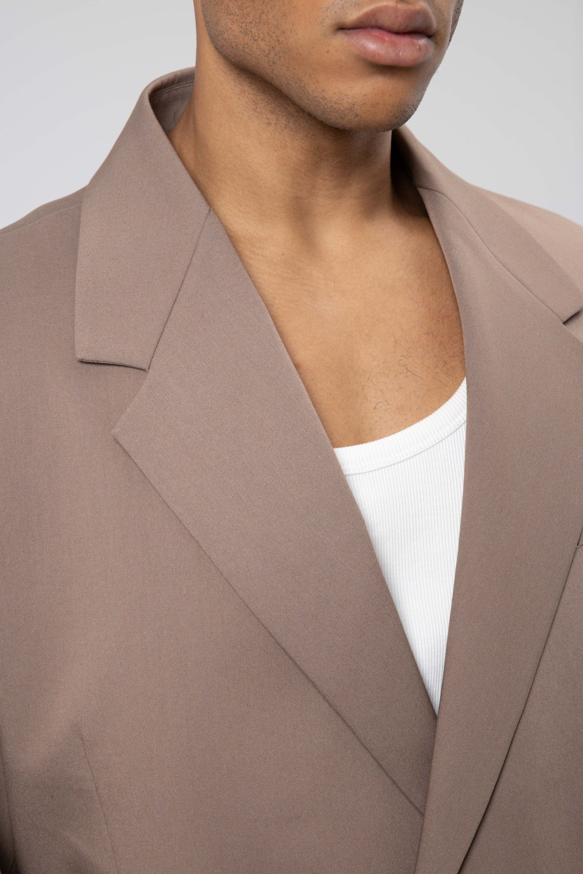 Oversized Belted Suit