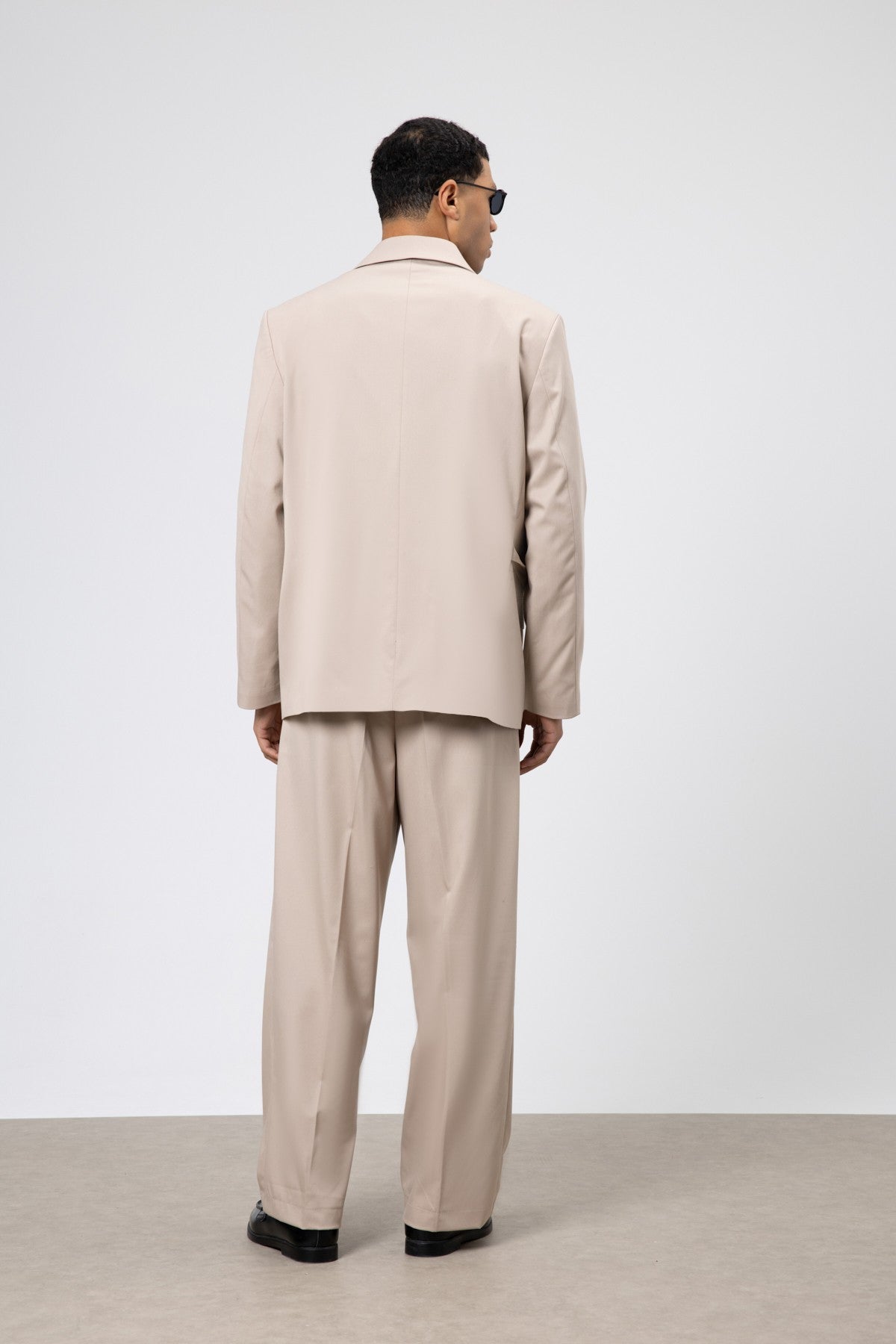 Oversized Belted Suit