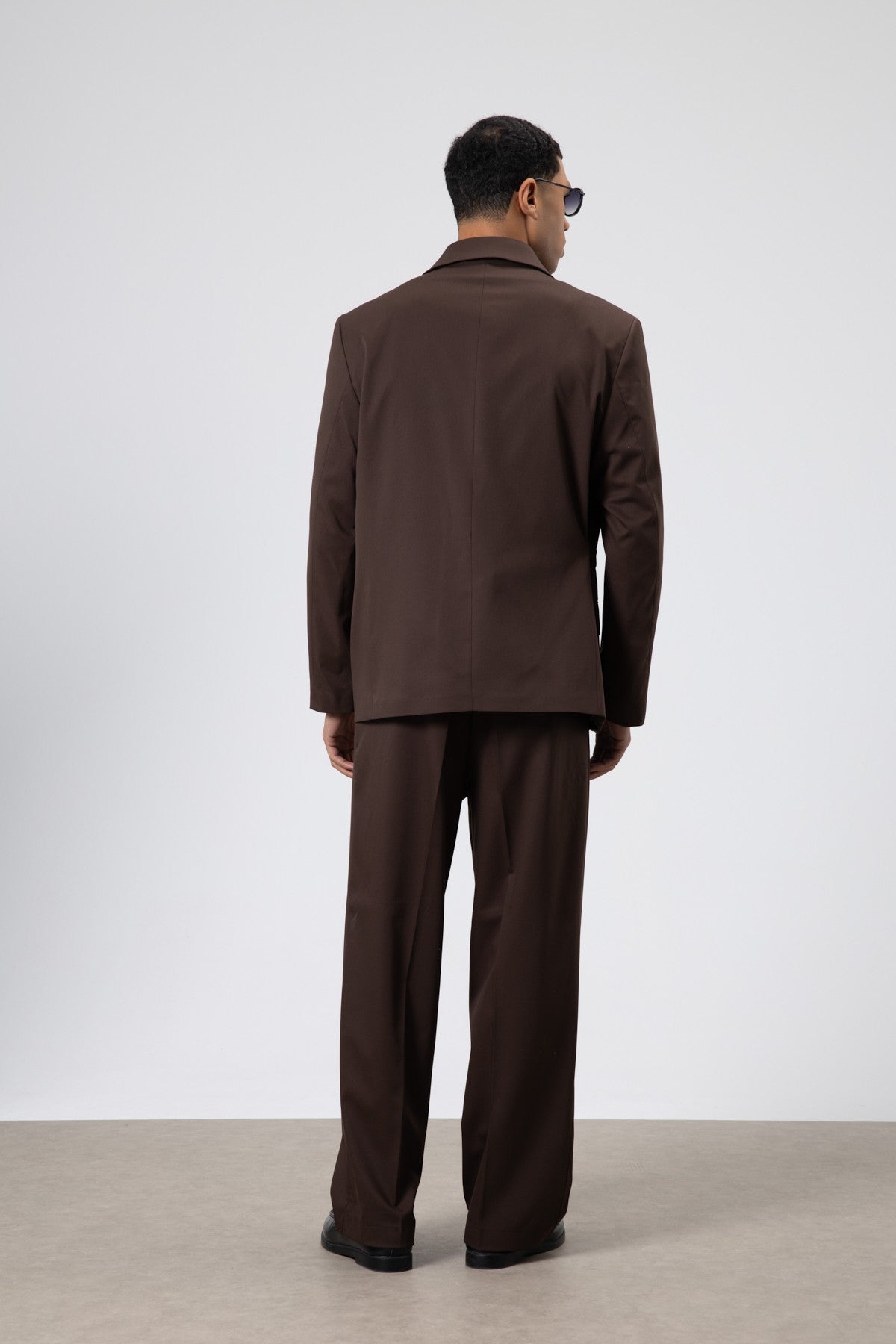 Oversized Belted Suit