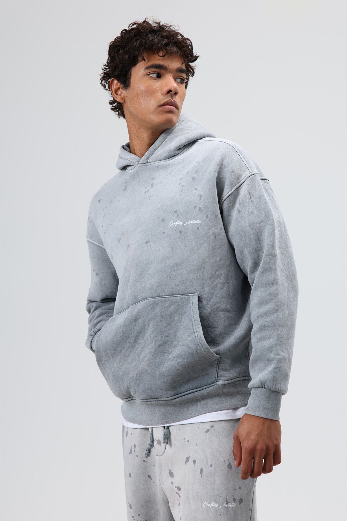 Machine-Washable Oversized Sweatsuit