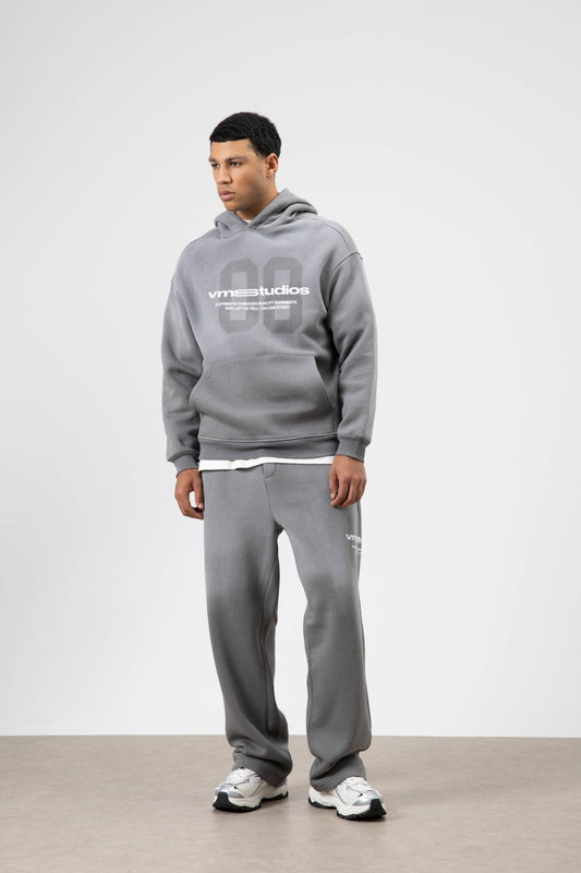 Oversized Printed Sweatsuit Set