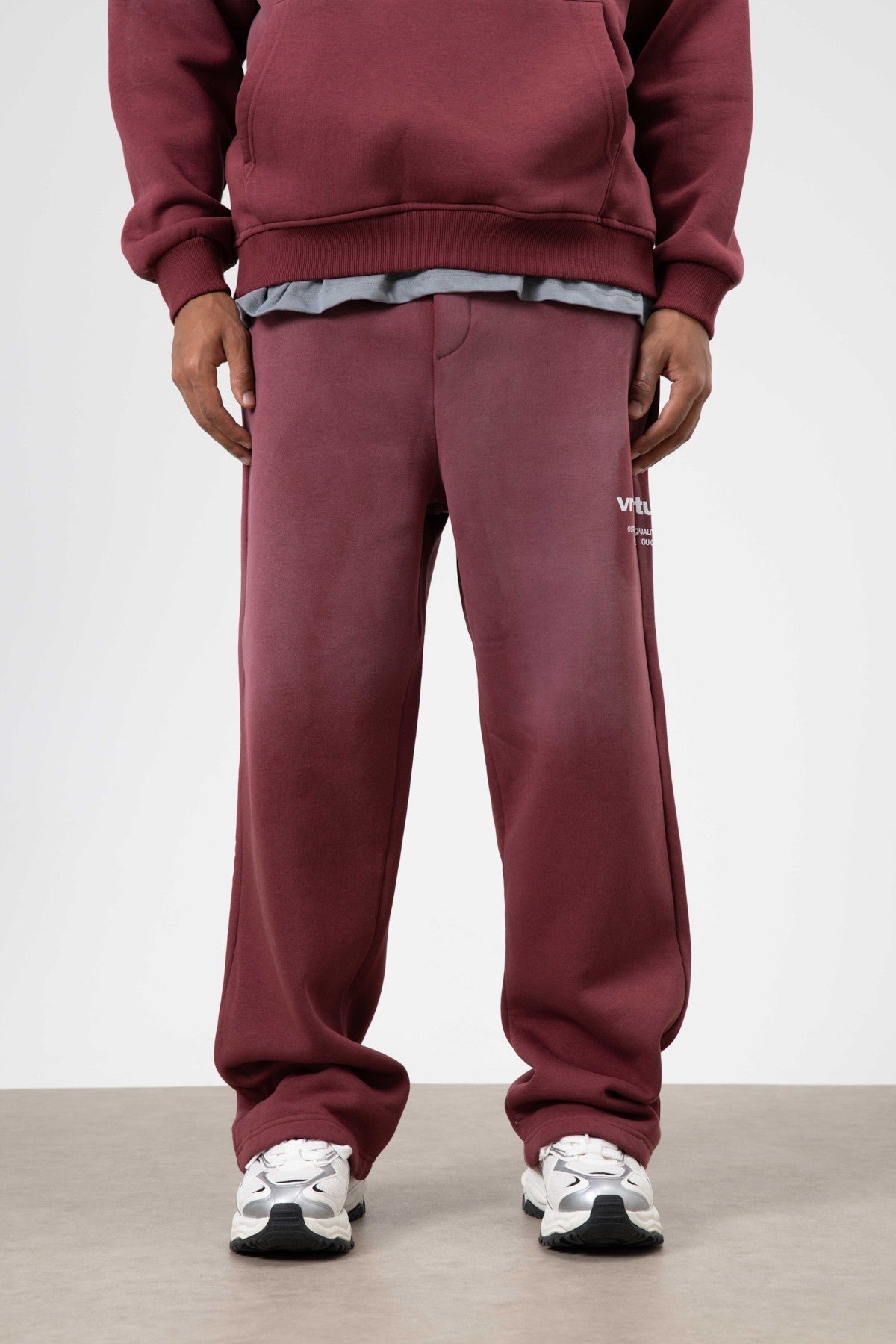 Oversized Printed Sweatsuit Set