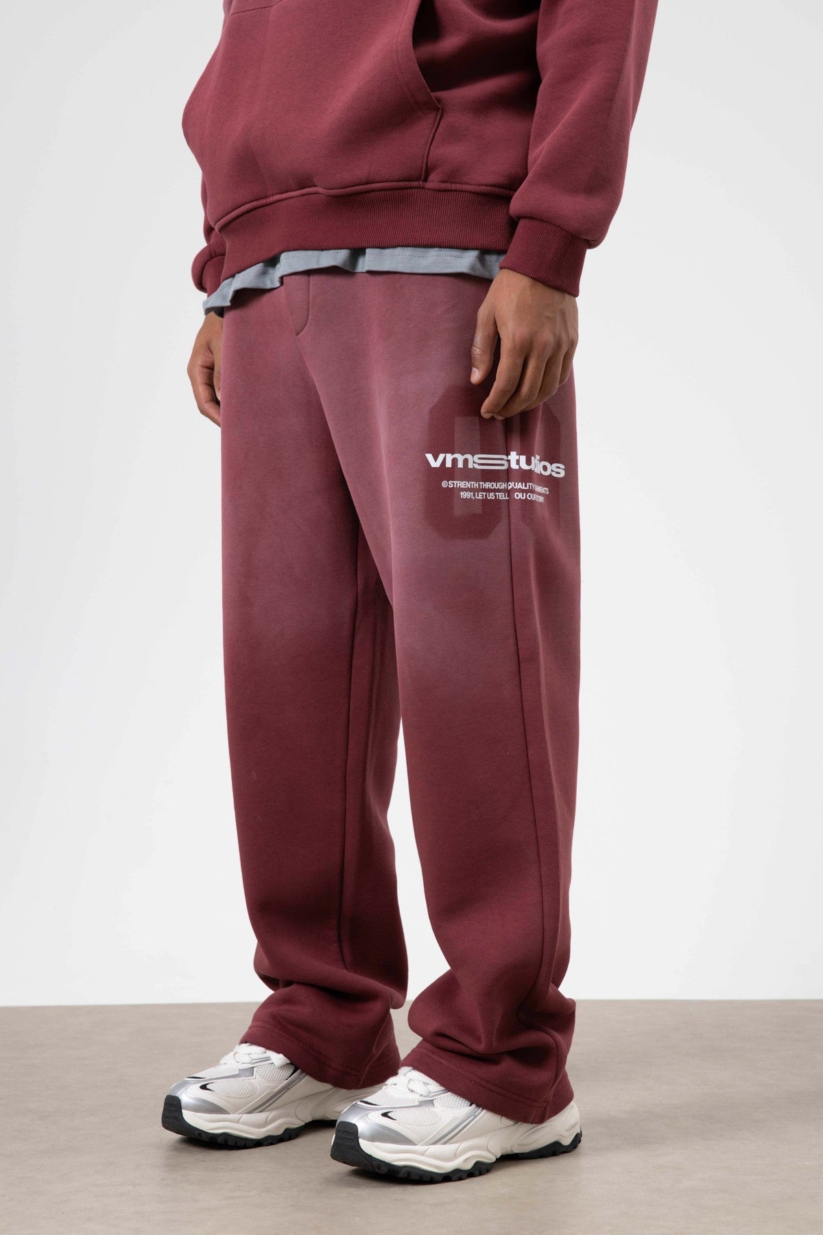 Oversized Printed Sweatsuit Set