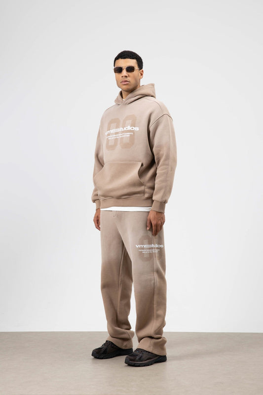 Oversized Printed Sweatsuit Set