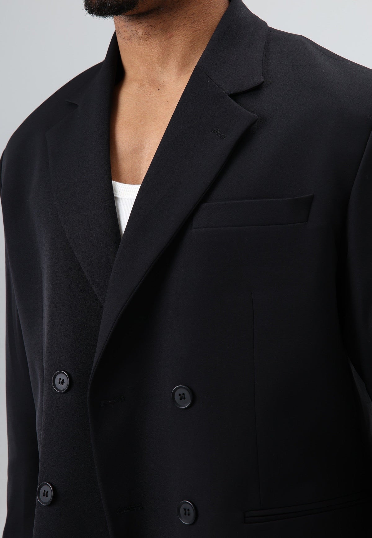 Oversized Double-Breasted Suit