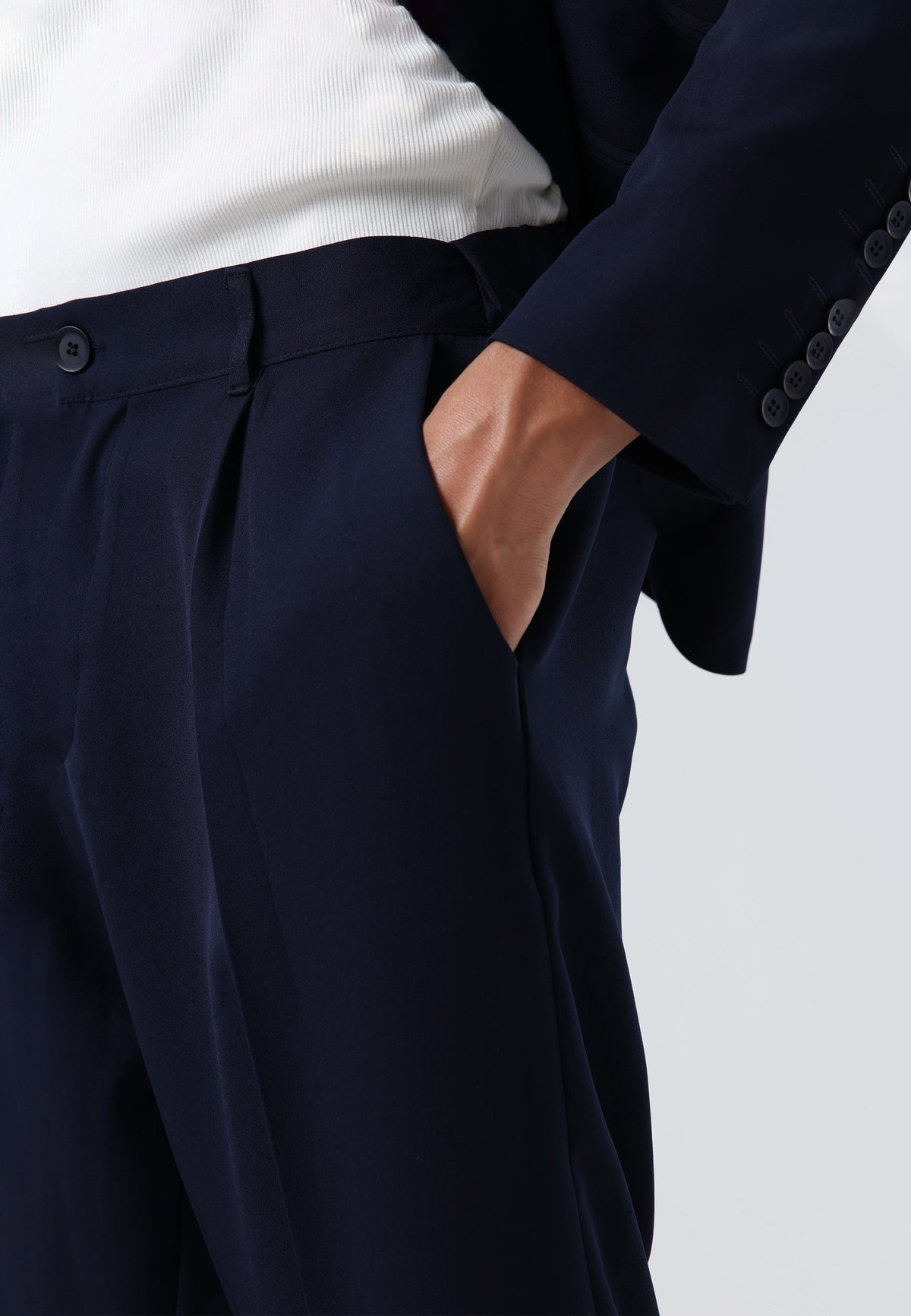 Oversized Double-Breasted Suit