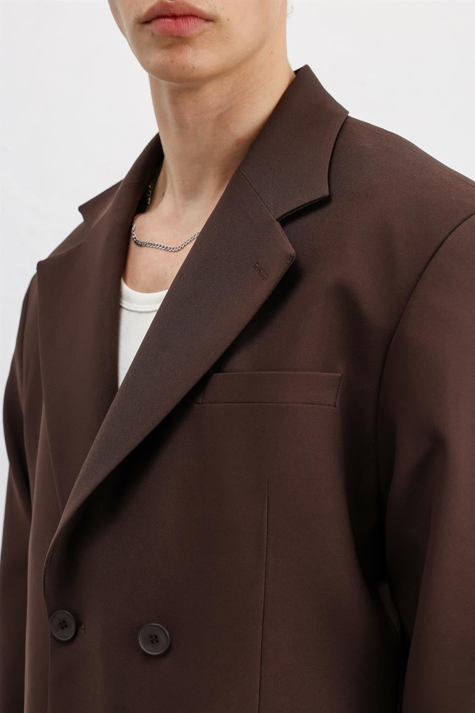 Oversized Double-Breasted Suit