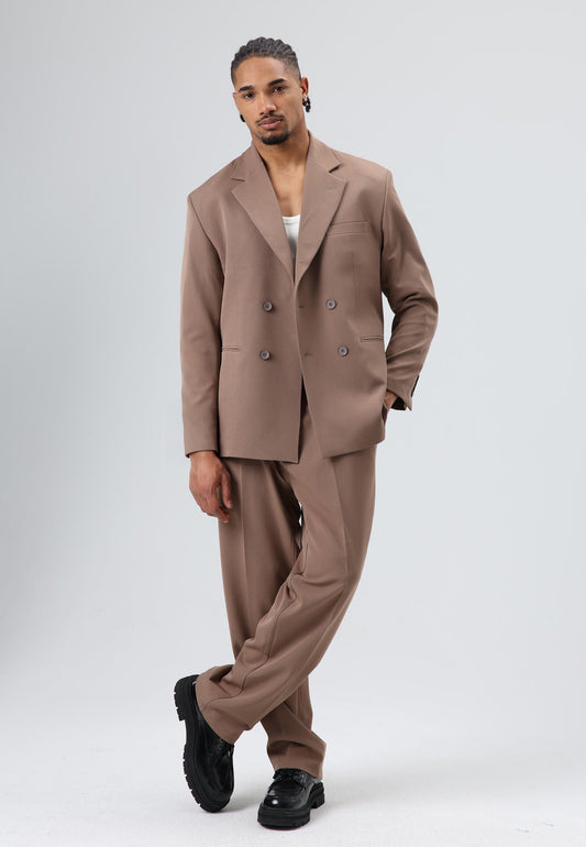 Oversized Double-Breasted Suit