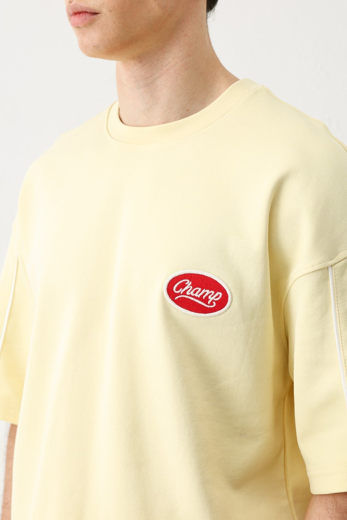 Oversized Champ-Printed Sweatsuit Set