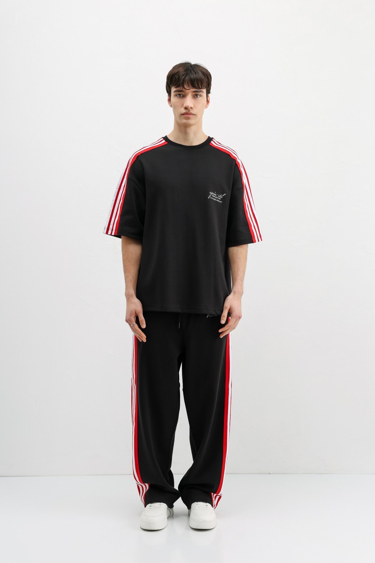 Oversized Printed Sweatsuit Set