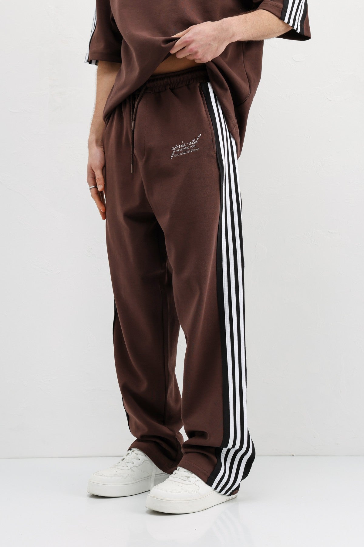 Oversized Printed Sweatsuit Set