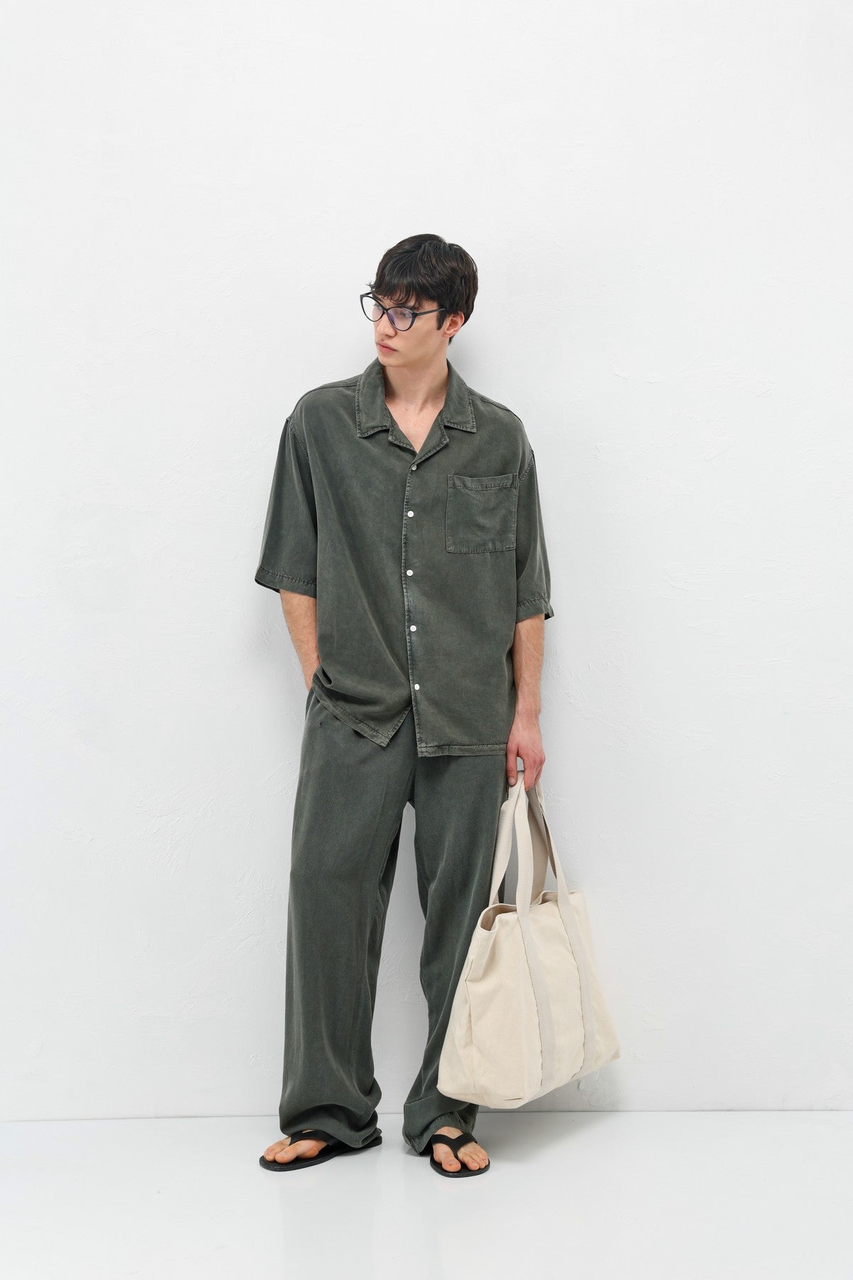 Lyocell Fabric Washable Two-Piece Set
