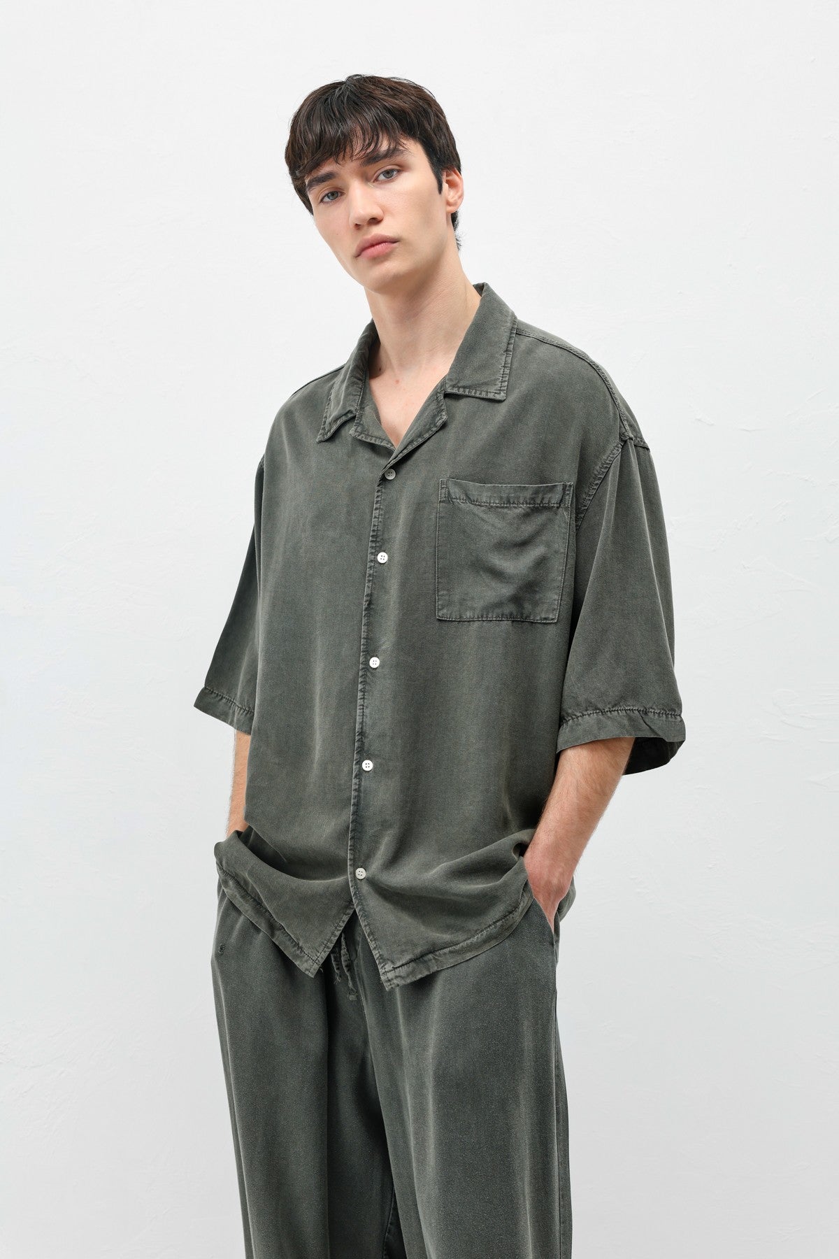 Lyocell Fabric Washable Two-Piece Set