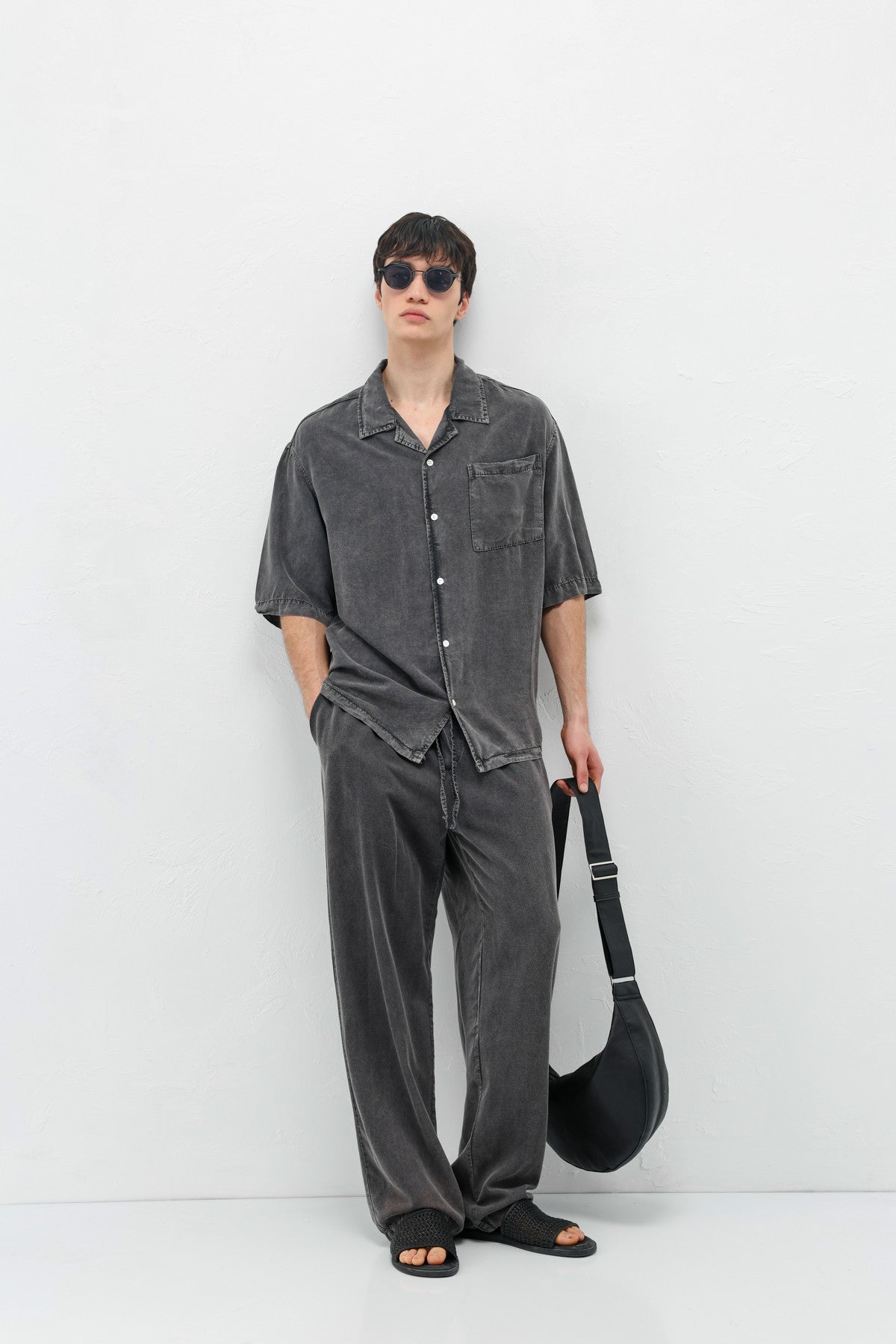 Lyocell Fabric Washable Two-Piece Set