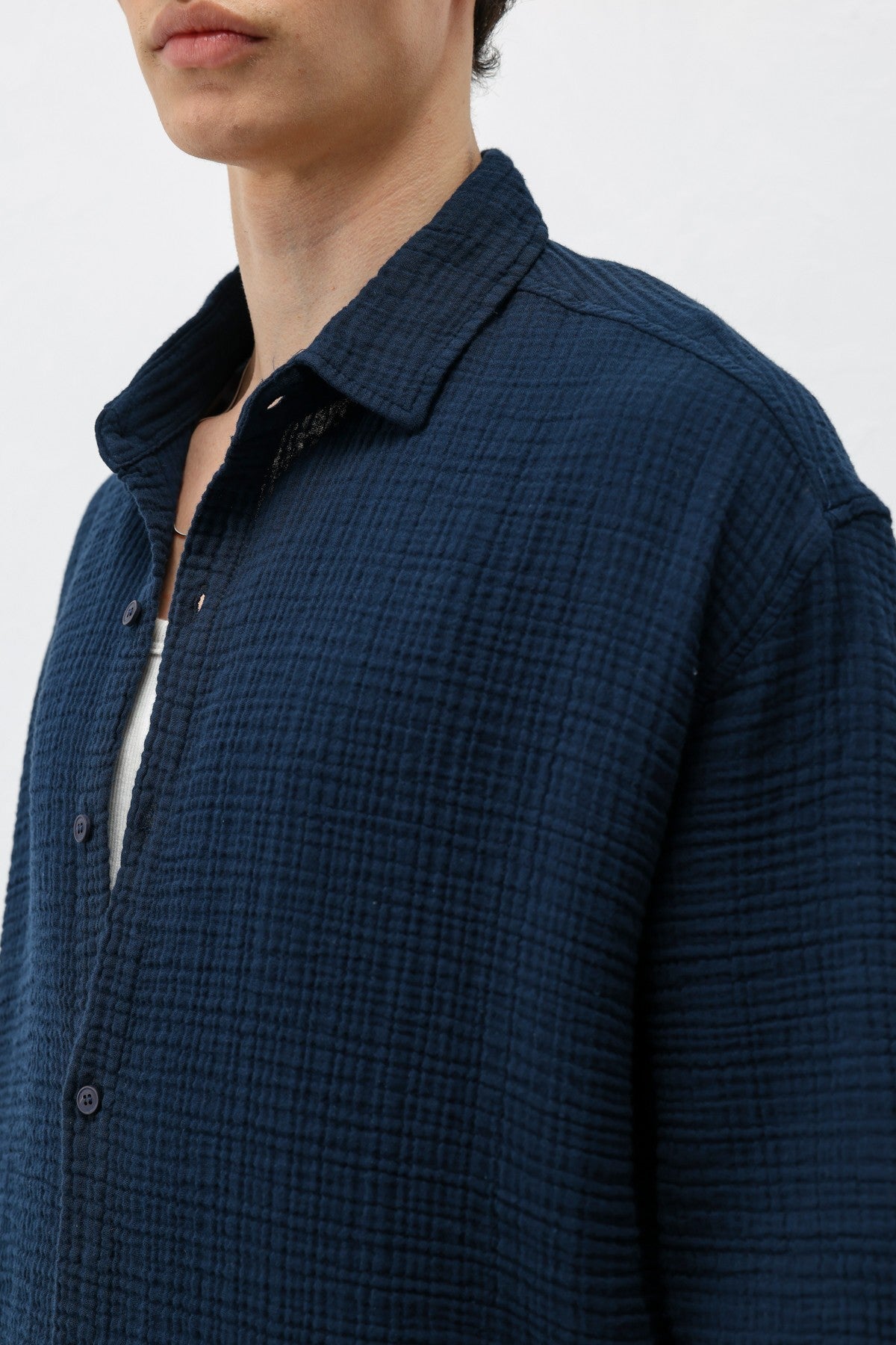 Muslin Fabric, Relaxed Fit Linen Set