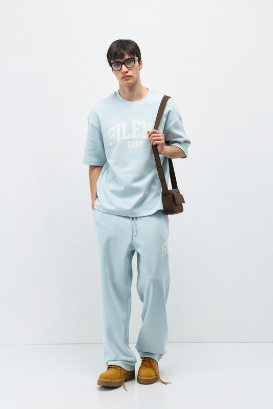Oversized Printed Sweatsuit Set V90-27