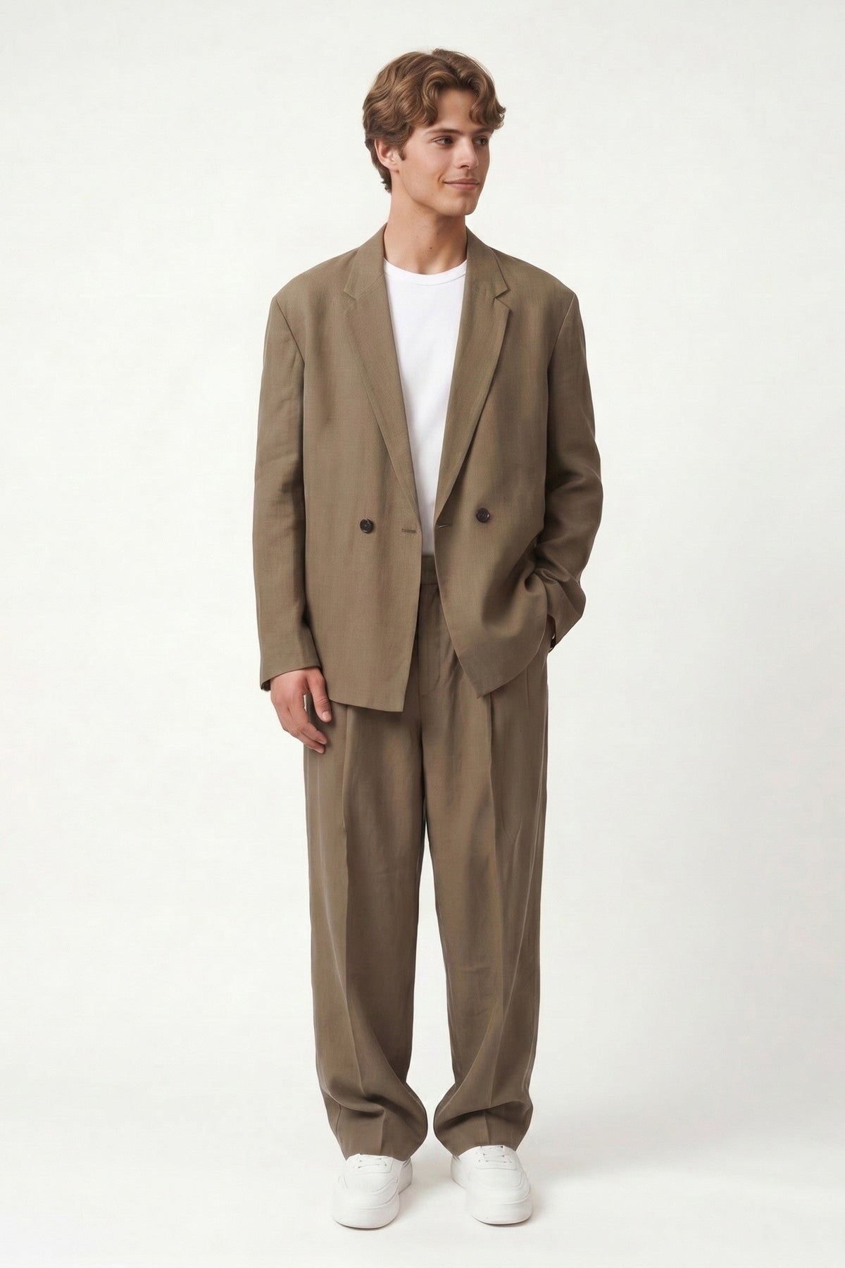 Oversized Lyocell-Blend Set