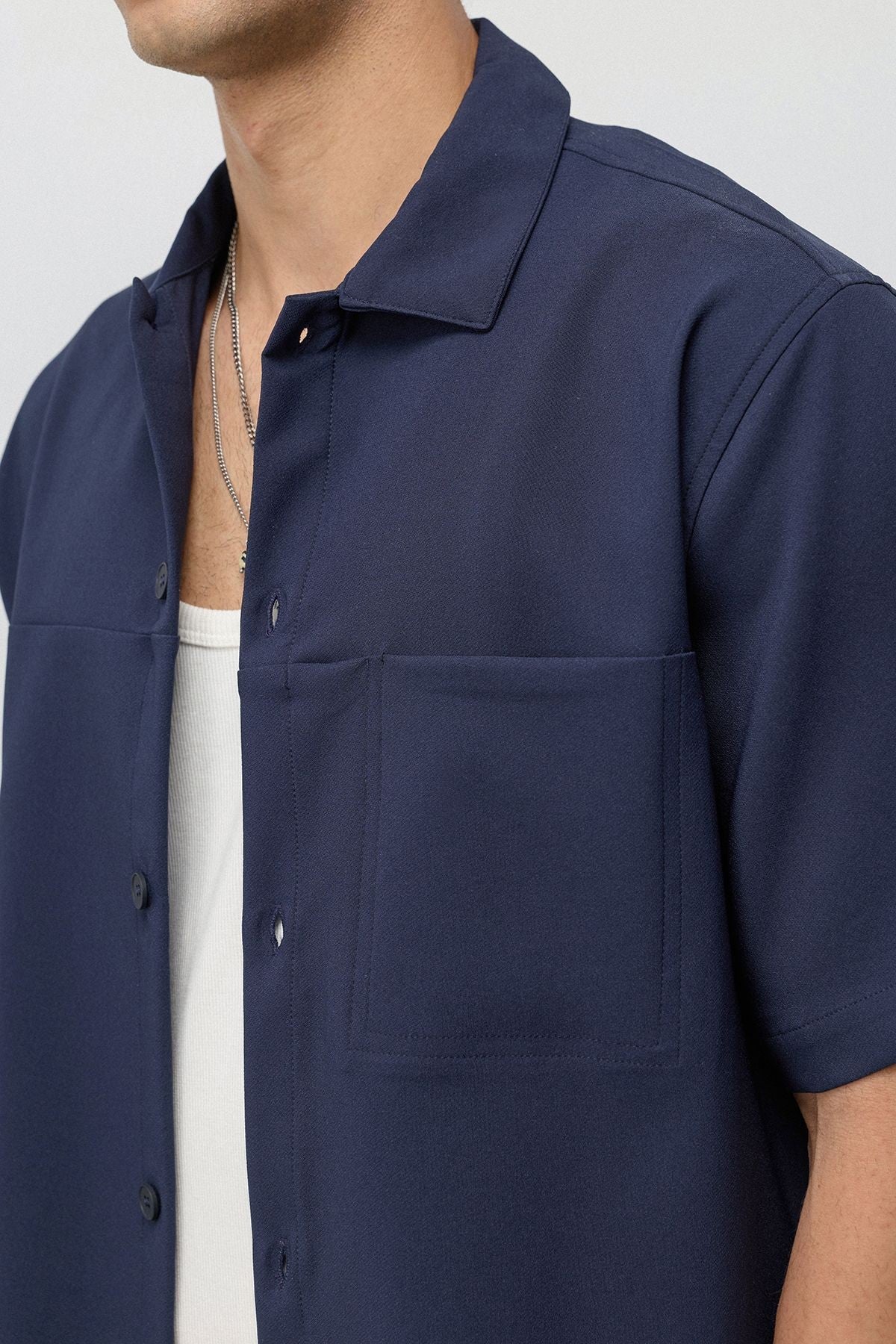 Relaxed-Fit Oversized Shirt and Pants Set