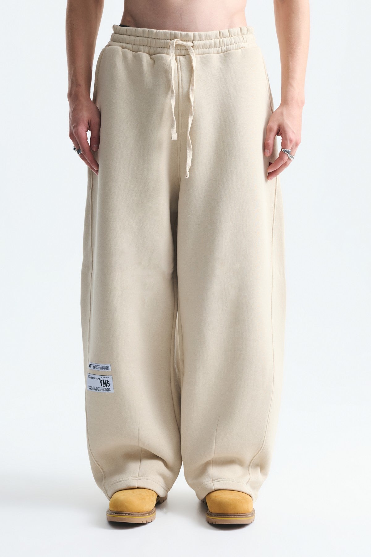 Half-Zip Barrel-Fit Sweatsuit Set