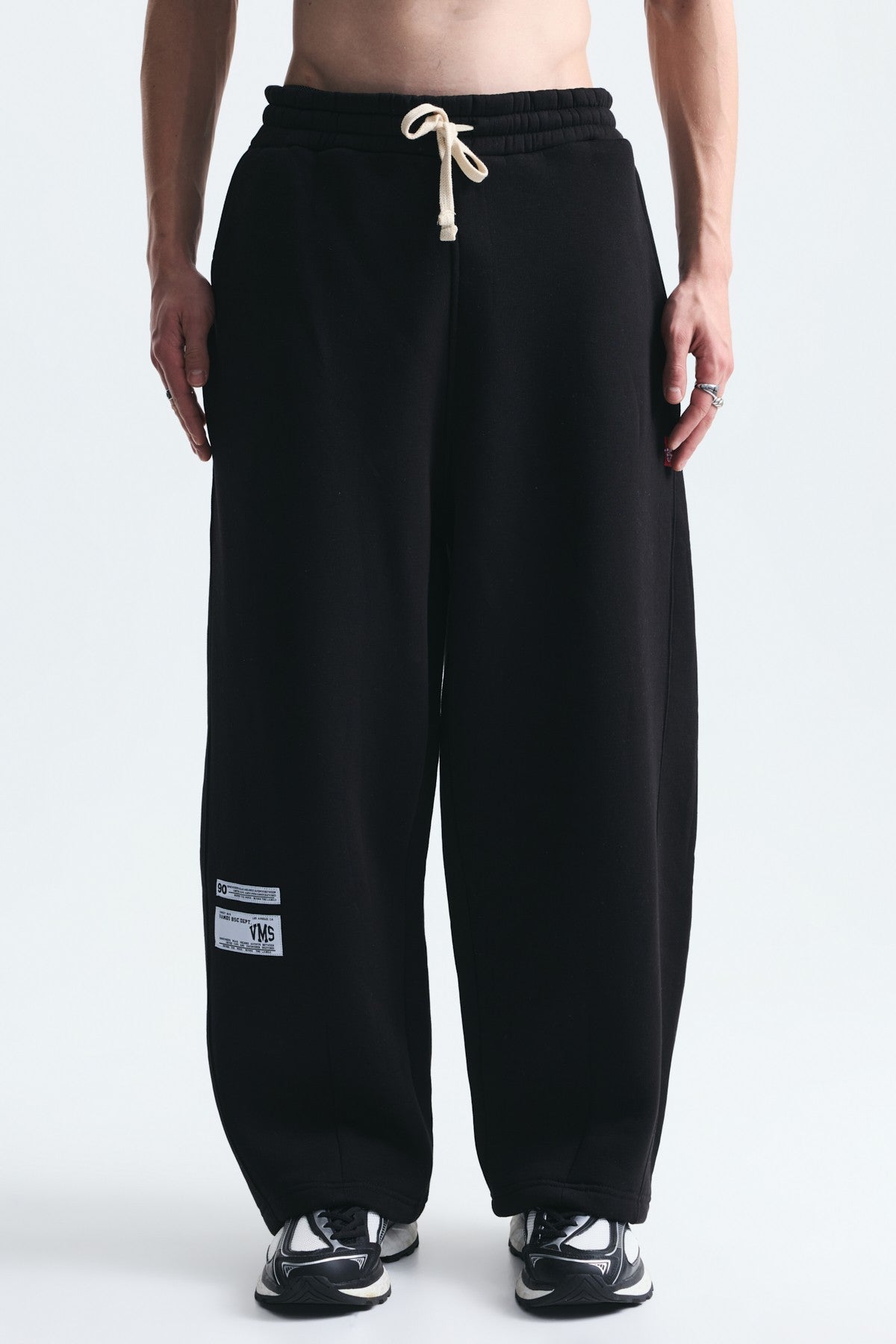 Half-Zip Barrel-Fit Sweatsuit Set