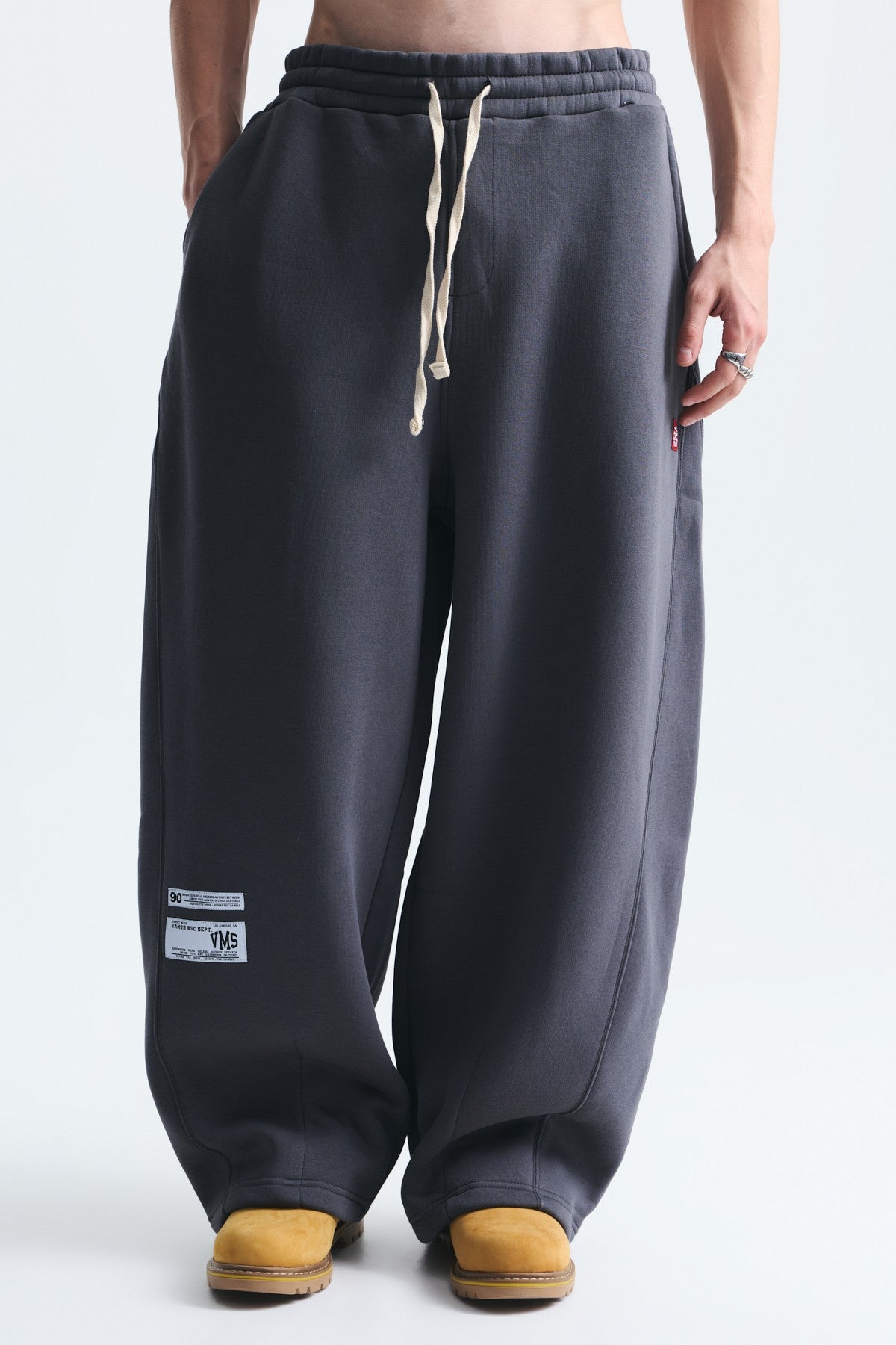 Half-Zip Barrel-Fit Sweatsuit Set